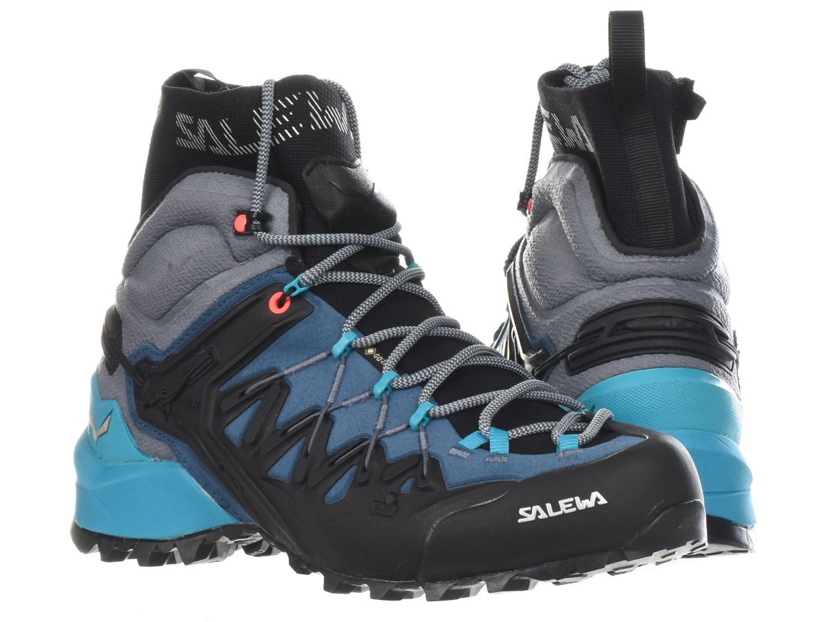Salewa Wildfire Edge GTX Buty Kobiety, poseidon/grisaille UK 4 EU 36,5 2020 Buty podejściowe 00-0000061351-8975-4