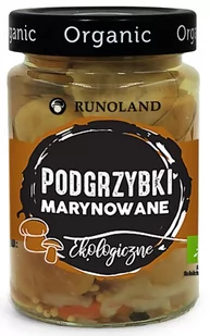 RUNOLAND PODGRZYBEK MARYNOWANY BIO 300 g - - Warzywa w marynacie - miniaturka - grafika 1