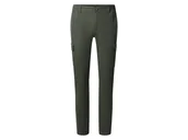 Spodnie męskie - esmara Men Spodnie cargo męskie z bawełną (Ciemnozielony, M (48/50)) - miniaturka - grafika 1