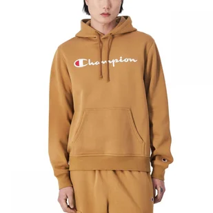 Champion bluza męska z kapturem Hooded Sweatshirt  220253.MS034 S brązowy - Bluzy męskie - miniaturka - grafika 1