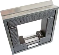 Poziomice, łaty, miary - Poziomica maszyn. ramowa 150x150mm/0,1mm/m RÖCKLE - miniaturka - grafika 1