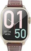 Smartwatch - Hoco Y17 Złoty/Brązowy - miniaturka - grafika 1