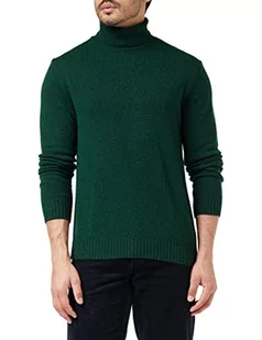 United Colors of Benetton Bluza męska, Ciemnozielony 82m, L - Bluzy męskie - miniaturka - grafika 1