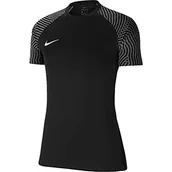 Koszulki i topy damskie - NIKE Damska koszulka z krótkim rękawem Dri-fit Strike Ii Czarny/Czarny/Biały XL - miniaturka - grafika 1