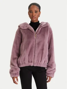 Marciano Guess Futro 5BGL24 7382A Fioletowy Regular Fit - Płaszcze damskie - miniaturka - grafika 1