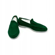 Mokasyny męskie - Mokasyny męskie zamszowe Old Money 44 - miniaturka - grafika 1