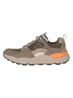 Trampki męskie - Skechers Skórzane sneakersy "Bendino Dormer" w kolorze szarobrązowym - miniaturka - grafika 1
