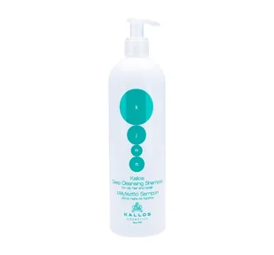 Kallos Cosmetics Głęboko oczyszczający szampon do skóry głowy i włosów przetłuszczających się - Cosmetics Deep Cleansing Shampoo - Farby do włosów i szampony koloryzujące - miniaturka - grafika 1
