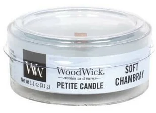 WoodWick Świeca zapachowa Petite Soft Chambray - Świece - miniaturka - grafika 2