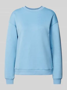 Bluza z prążkowanymi wykończeniami model ‘SANDY’ - Bluzy damskie - miniaturka - grafika 1