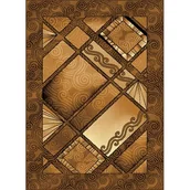 Dywany - Dywan APIS 50 x 70 cm brąz - miniaturka - grafika 1