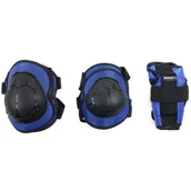 Ochraniacze - Nils EXTREME H110 ROZM. M CIEMNY NIEBIESKI ZESTAW OCHRANIACZY 16-2-343 - miniaturka - grafika 1