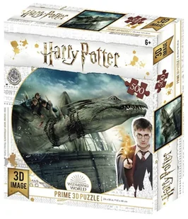 REBEL Magiczne puzzle 500 HP Ucieczka z Gringotta - Rebel - Puzzle - miniaturka - grafika 1