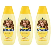 Szampony do włosów - Kojący szampon z rumiankiem Schauma 3 sztuki - miniaturka - grafika 1