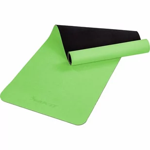 Movit Mata do ćwiczeń Yoga 190 x 60 cm jasnozielona M77400 - Maty do ćwiczeń - miniaturka - grafika 1