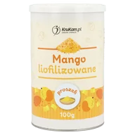 Owoce świeże i suszone - Mango liofilizowane proszek 100g - miniaturka - grafika 1