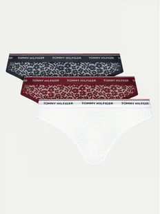 Tommy Hilfiger Komplet 3 par fig klasycznych UW0UW04897 Kolorowy - Majtki damskie - miniaturka - grafika 1