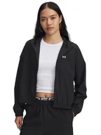 Kurtki i kamizelki sportowe damskie - Under Armour Kurtka sportowa w kolorze czarnym - miniaturka - grafika 1