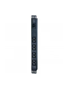 APC Listwa zasilająca EPDU1016B PDU Easy Basic 1U 16A 8xC13 - Listwy zasilające - miniaturka - grafika 1