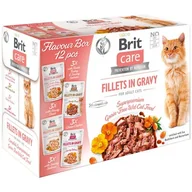 Mokra karma dla kotów - Brit Care Cat Zestaw próbny karmy dla kotów 12 x 85 g - miniaturka - grafika 1