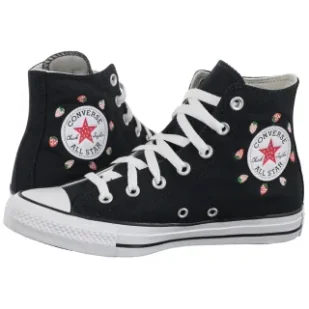 Trampki CTAS Hi Black/Soft Red/Green A14932C (CO769-a) Converse - Trampki damskie - miniaturka - grafika 1