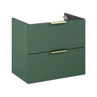 Szafka pod umywalkę wisząca Katalonia 60x38.4x53 cm zielona Sensea - Szafki łazienkowe Szafka pod umywalkę wisząca Katalonia 60x38.4x53 cm zielona Sensea - Szafki łazienkowe - miniaturka - grafika 1