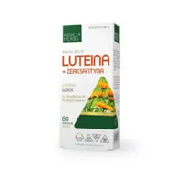 Wzrok i słuch - Medica Herbs Luteina + Zeaksantyna 100 mg suplement diety 60 kaps. - miniaturka - grafika 1