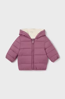 Kurtki i płaszcze dla chłopców - Mayoral Newborn kurtka niemowlęca kolor fioletowy - grafika 1