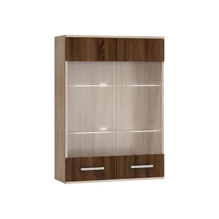 Witryna Wisząca SLR-06 Solar MebloCross Craft Biały / Grafit Mat - Witryny - miniaturka - grafika 1