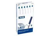 Markery do tablic - Marker do tablic cienki czerwony (12szt) MILAN - miniaturka - grafika 1