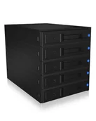 Akcesoria do komputerów stacjonarnych - ICY BOX IB-575SSK-12G 8,89 cm (3.5") Płyta tylna Czarny - miniaturka - grafika 1