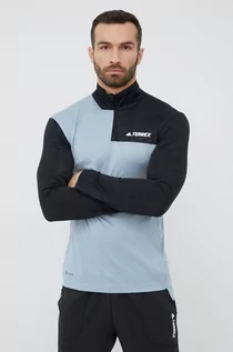 Koszulki męskie - Adidas TERREX TERREX longsleeve sportowy Multi wzorzysty - grafika 1