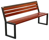 Ławki ogrodowe - Ławka parkowa zewnętrzna 180 cm N1-C35 - miniaturka - grafika 1