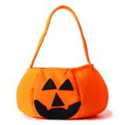 Halloween - Torebka wiaderko koszyk na cukierki Halloween Dynia - miniaturka - grafika 1