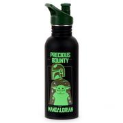 Shakery i bidony sportowe - Butelka Na Wodę, Star Wars The Mandalorian, Baby Yoda, Precious Bounty The Mandalorian, 750 ml - miniaturka - grafika 1