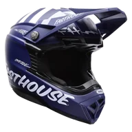 Kaski motocyklowe - Kask Cross BELL Moto-10 Mips Fasthouse GranatowyM - miniaturka - grafika 1