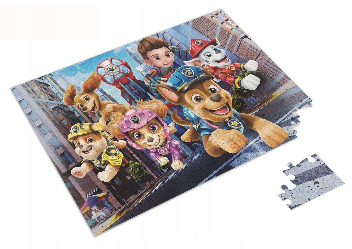 Puzzle Psi Patrol Pieski IMIĘ pudełko A4 120 el. 6