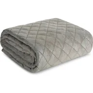 Narzuty - Narzuta EUROFIRANY Blink 3 170 x 210 cm Beżowo-srebrny - miniaturka - grafika 1