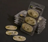 Akcesoria do gier planszowych - Gamers Grass: Bases Oval - Arid Steppe 75 mm 3 szt. - miniaturka - grafika 1