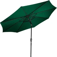 Parasole ogrodowe - STILIST Parasol Market  Ø 3 m, 180 g/m2, zielony + pokrowiec - miniaturka - grafika 1