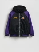 Kurtki i płaszcze dla chłopców - Reserved - Kurtka Los Angeles Lakers NBA - czarny - miniaturka - grafika 1
