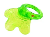Grzechotki dla dzieci - dBb Remond dBb Remond Zielona Grzechotka Zębatka Półprzezroczysta - miniaturka - grafika 1