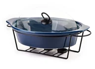 Piece, kotły  i płyty grzejne gastronomiczne - MODERN KITCHEN Naczynie z podgrzewaczem2,6L 34x25xh17cm - miniaturka - grafika 1