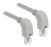 Kable miedziane - Kabel sieciowy Delock RJ45 Cat.5e SF / UTP skierowany w dół / skierowany pod kątem w dół 1m - miniaturka - grafika 1