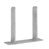 Kotwy - Podstawa słupa typ "TT" PST 120 cynk ogniowy DMX - miniaturka - grafika 1