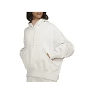 Koszulki i topy damskie - Nike DQ5858-104 W NSW PHNX FLC OOS PO Hoodie Długa koszulka damska LT Orewood BRN/Sail Rozmiar L - miniaturka - grafika 1