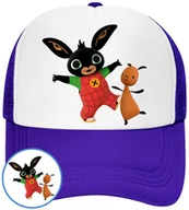 Czapki i chusty sportowe męskie - CZAPKA Z DASZKIEM BING DLA DZIECI NA LATO SIATKA NIEBIESKA BEJSBOLÓWKA - miniaturka - grafika 1