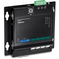 Pozostałe akcesoria sieciowe - Trendnet TI-PG62F łącza sieciowe Gigabit Ethernet (10/100/1000) Obsługa PoE Czarny - miniaturka - grafika 1