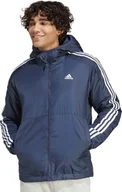 Kurtki męskie - Kurtka męska Adidas Kurtka męska adidas Essentials 3-Stripes Insulated Hooded granatowa IS1278 L - miniaturka - grafika 1