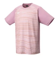 Koszulki sportowe męskie - Koszulka męska Yonex Men's Crew Neck Shirt YM0050 Smoke Pink L - miniaturka - grafika 1